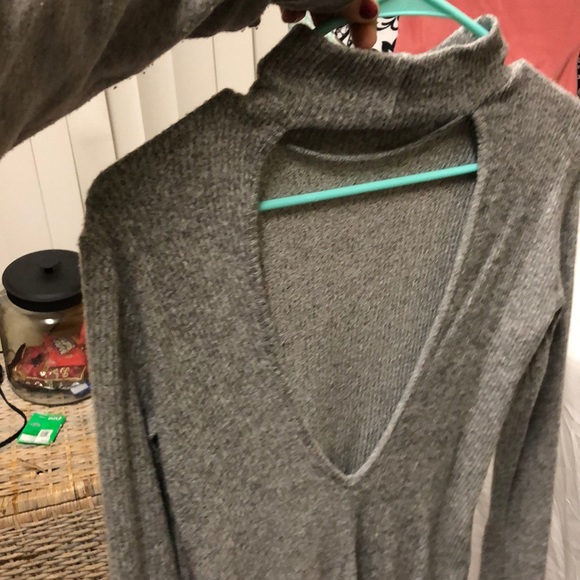 Heather grey dress - Picture 2 of 2